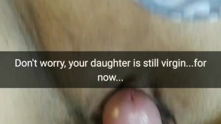 My stepdaughter's 40 year old boyfriend sent me this video from our house, while i`m on work.