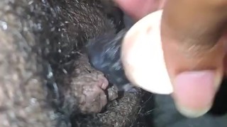 Ebony Masturbate
