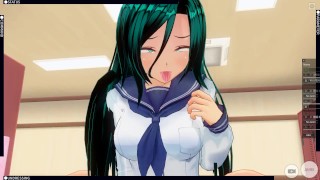 3D HENTAI POV трейлер к видео Школьница скачет на твоем члене АХЕГАО