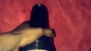 Big Black Dick Fucks Fleshlight