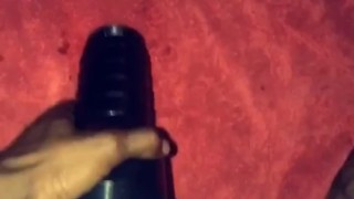 Big Black Dick Fucks Fleshlight