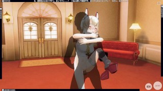 3D HENTAI Ayanami from Azur Lane fucks with you