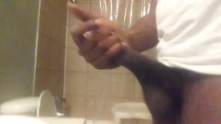 Playing with da dick 
