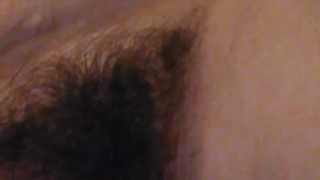 SHORT CLIP! Sexy Hairy Pussy Flatulent Gassy Farting Camgirl Gives you a Small Stinky Smelly Fart