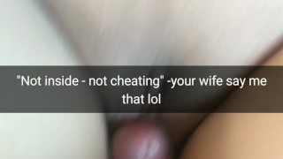 Wife's best friend sent me this video before fuck her [Cuckold. Snapchat]