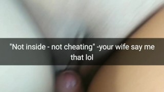 Wife's best friend sent me this video before fuck her [Cuckold. Snapchat]