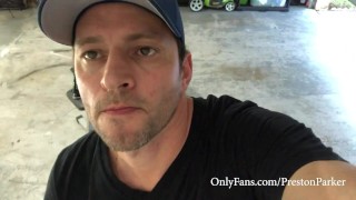 Preston Parker Cums Big Load on Pants