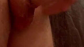 Off-handed Masturbation in the Shower