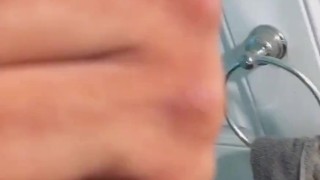 Masturbating while sniffing ex girlfriends dirty panties and socks