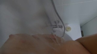 POV SOLO GIRL SHOWER