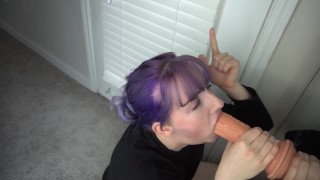 Arm Sized Dildo Hard Deepthroat Gagging Extreme Hardcore Spitty Mess