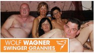 Hot swinger party with ugly grannies and grandpas! WOLF WAGNER