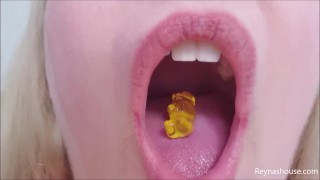 Yummy Gummy Intruders Vore PREVIEW - Reyna Mae - BBW Giantess Fantasy POV Big Tits Blonde MILF