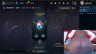 Inflatable Buttblug Challenge #2 League of Legends #16 Luna