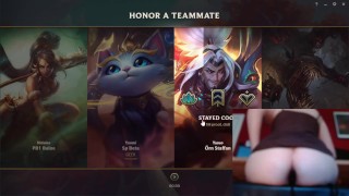 Inflatable Buttblug Challenge #2 League of Legends #16 Luna