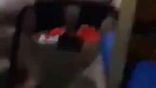 Big bouncing tits milf riding massive dildo on sex stool in front of mirror dripping pussy orgasm