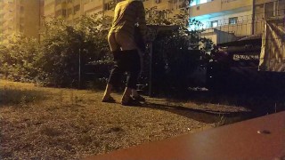 Fucked with cancer in the yard