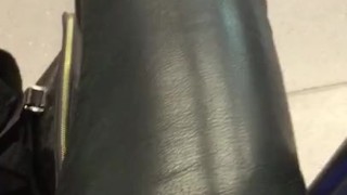 Leather and train 2