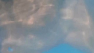 Hot swimming pool girl masturbation