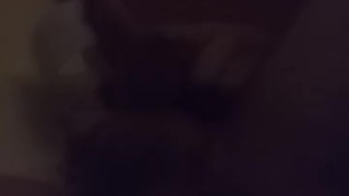Stroking my meat