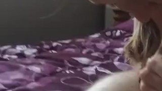 Sexy blowjob to start the day (Unedited)
