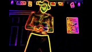 Sc Neon Lines Kyle Butler Strips to Big Spender Ft ASAP Rocky