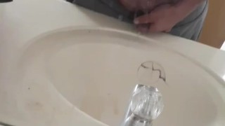 Pissing in the sink 