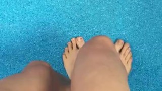 Pool and purple 
