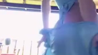 Deck Dick TEASER outdoor fuck POV  fest with Cherie DeVille  