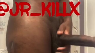 J R stroking his BBC