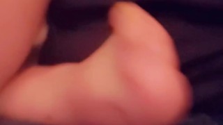 Toe teasing and toe wiggling compilation