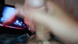 Stroking my Big Hard Horny Cock