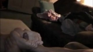 foot covered with cum compilation