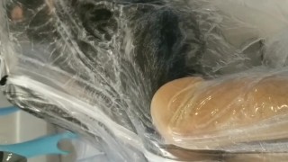 Latex WAM PVC body bag lotion bath sandals