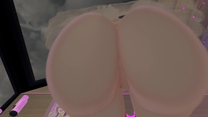 Hot Angel sits on your face ❤️视角Facesitting with intense moaning in VRchat [uncensored 3d hentai]