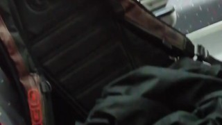 Taking my dick out in the train and wanking a bit (I was nervous)