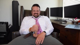 Daddy Makes You Watch Him Stroke his Big Cock to HUGE LOAD (Orgasm Denial, LOUD MALE Orgasm)