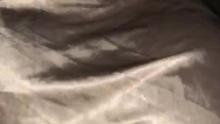 Hot wife in satin