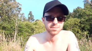 Beach Party Dancing Public Cum