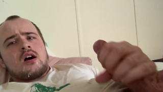I Cum Hard & Far Onto My Own Face