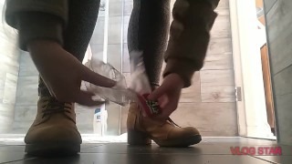 Crushing with sexy feet