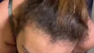 Latina Gives Head And Gets a Facial 