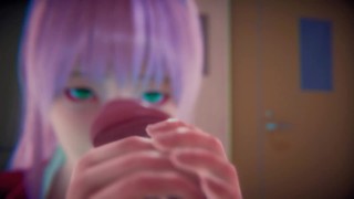ZeroTwo Milking A Dick For Honey