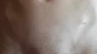 Brought to orgasm with chewing gum