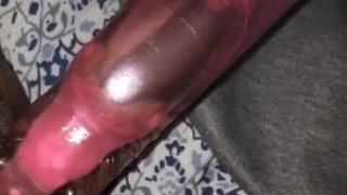 Playing with my pussy with my toy 