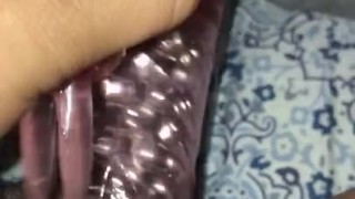 Playing with my wet pussy 