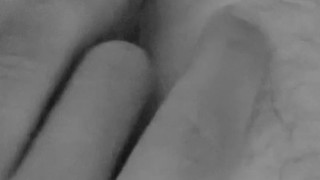 Playing with my ass in the tub 