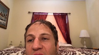 Gay JOI: Scary Clown Makes Guy Suck His Balls