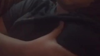 BBW sexual eating and touching 