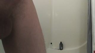 Barely legal teen jerks off and cums hard